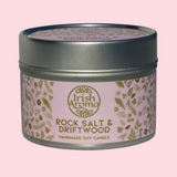 Rock Salt & Driftwood - Handmade Soy Wax Candle